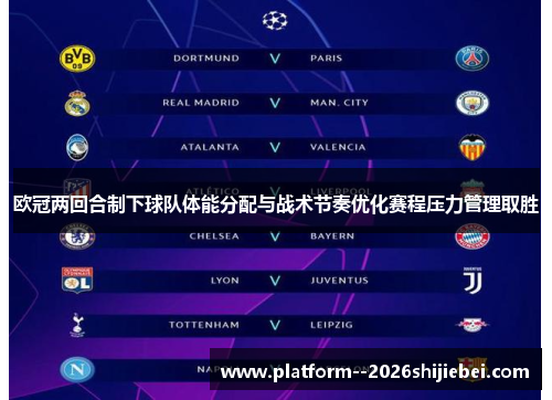 欧冠两回合制下球队体能分配与战术节奏优化赛程压力管理取胜 欧冠两回合制下球队体能分配与战术节奏优化赛程压力管理取胜